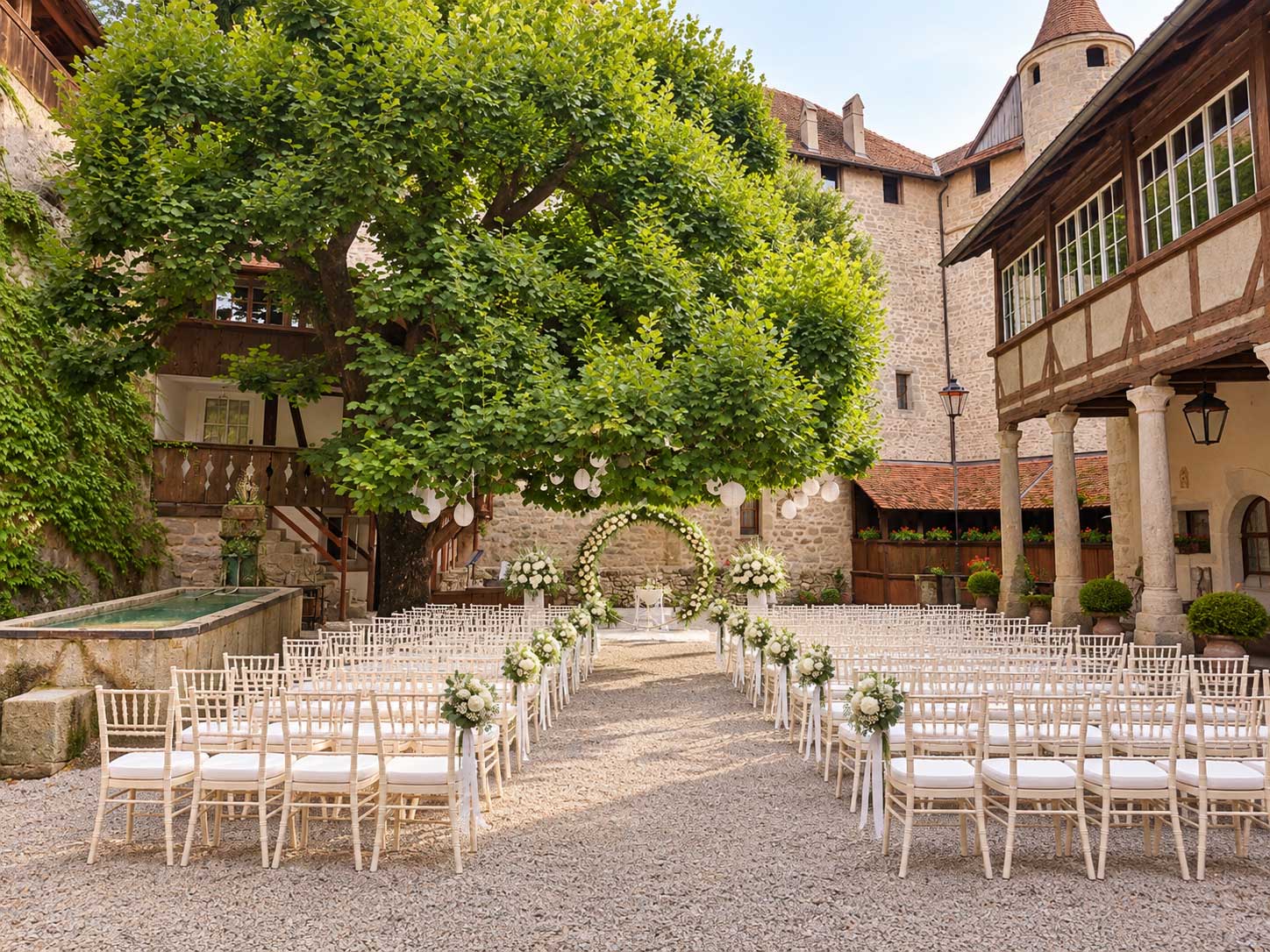Cérémonie-de-mariage-au-château